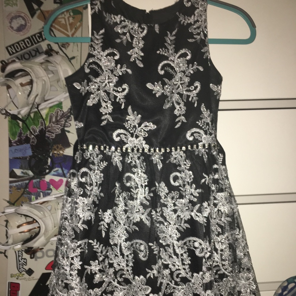beautiful crystal and detailed dress